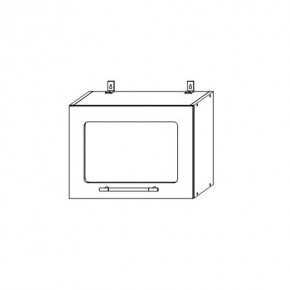 Гарда ВПГС 500 шкаф верхний горизонтальный со стеклом в Артёмовске - artemovsk.mebelnovo.ru | фото