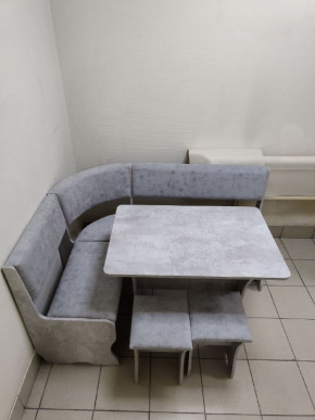 Кухонный уголок Миссия V велюр (цемент) в Артёмовске - artemovsk.mebelnovo.ru | фото