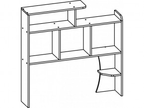Полка надстройка Город SV в Артёмовске - artemovsk.mebelnovo.ru | фото