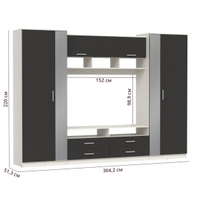 ШМЦ Вена  91.01 с зеркалом в Артёмовске - artemovsk.mebelnovo.ru | фото